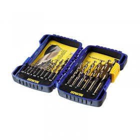 Набір свердел по металу HSS PRO COBALT DRILL SET HSCO 15 шт., IRWIN