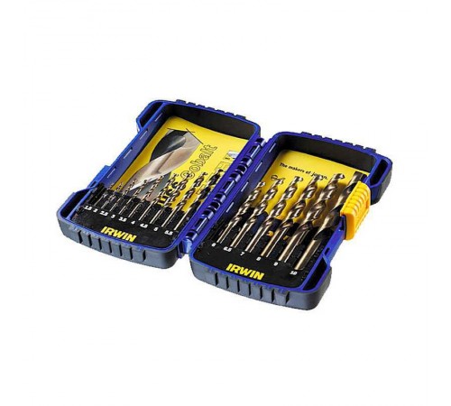 Набір свердел по металу HSS PRO COBALT DRILL SET HSCO 15 шт., IRWIN