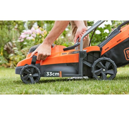 Газонокосарка акумуляторна BLACK+DECKER BCMW33184L2