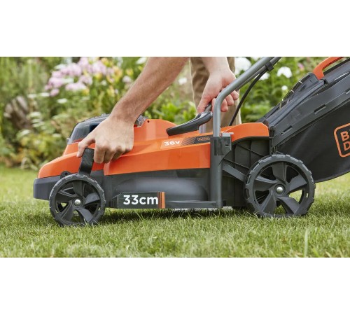 Газонокосарка акумуляторна BLACK+DECKER BCMW3336L2