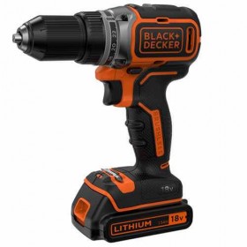 Аккумуляторная бесщеточная дрель-шуруповерт BLACK+DECKER BL186KB