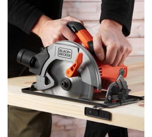 Пила дискова циркулярна BLACK+DECKER CS1550