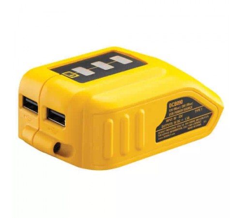 USB адаптер для акумуляторів DeWALT DCB090