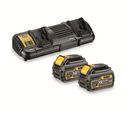 Зарядний пристрій + 2 акумулятори XR FLEXVOLT DeWALT DCB132T2