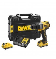 Дриль-шуруповерт акумуляторний безщітковий ударний DeWALT DCD706D2