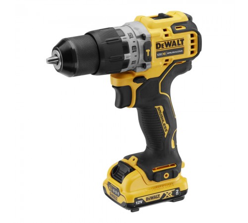 Дриль-шуруповерт акумуляторний безщітковий ударний DeWALT DCD706D2