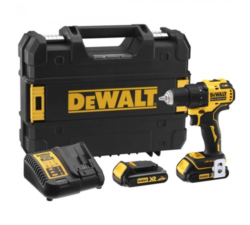 Шуруповерт акумуляторний безщітковий DeWALT DCD708S2T