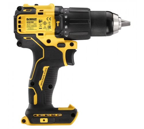 Дриль-шуруповерт акумуляторний безщітковий ударний DeWALT DCD709N