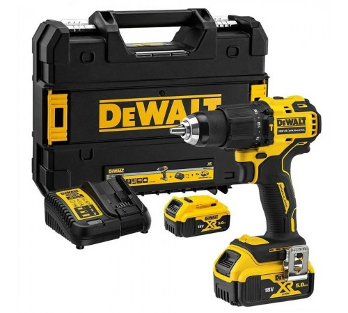 Шуруповерт акумуляторний безщітковий DeWALT DCD709P2T