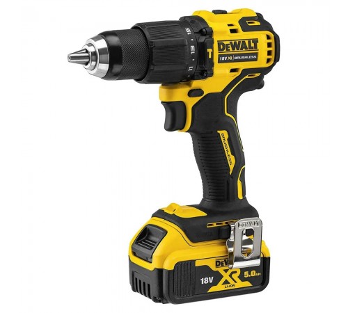 Шуруповерт акумуляторний безщітковий DeWALT DCD709P2T