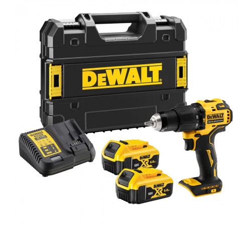 Шуруповерт акумуляторний безщітковий DeWALT DCD709P2T