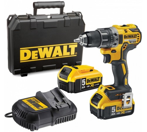 Дриль-шуруповерт акумуляторний безщітковий DeWALT DCD791P2