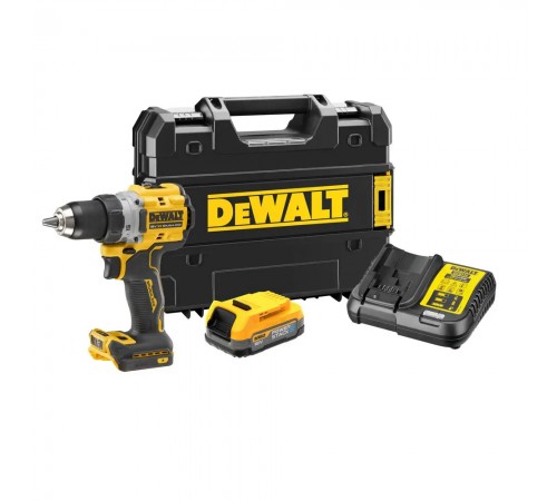 Дриль-шуруповерт акумуляторний безщітковий DeWALT DCD800E1T