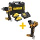 Дриль-шуруповерт акумуляторний безщітковий DeWALT DCD805H2T+DCF840N