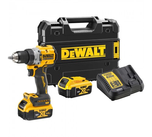 Дриль-шуруповерт акумуляторна безщіткова ударна DeWALT DCD805P2T