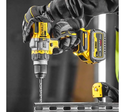 Акумуляторний ударний безщітковий дриль-шуруповерт DeWALT DCD999T1