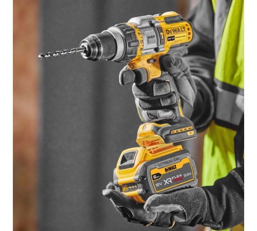 Акумуляторний ударний безщітковий дриль-шуруповерт DeWALT DCD999T1