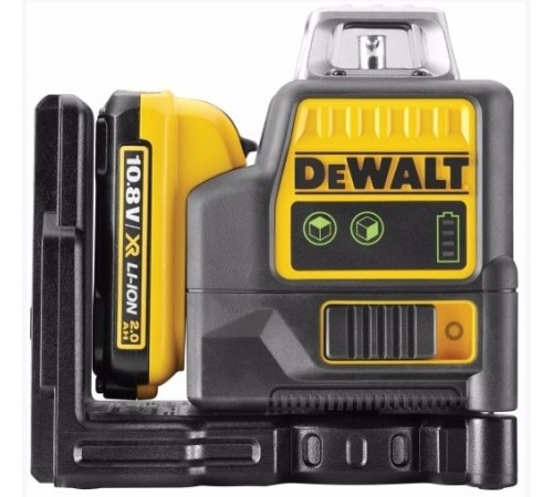 Лазерний нівелір, що самовирівнюється 2-х плоскосний DeWALT DCE0811D1G