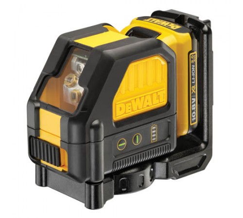 Лазерний нівелір, що самовирівнюється 2-х площинний DeWALT DCE088D1G