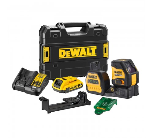 Рівень лазерний лінійний DeWALT DCE088D1G18