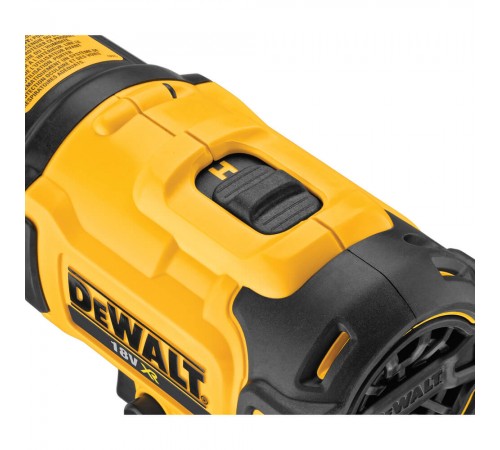 Пістолет гарячого повітря - акумуляторний фен DeWALT DCE530N