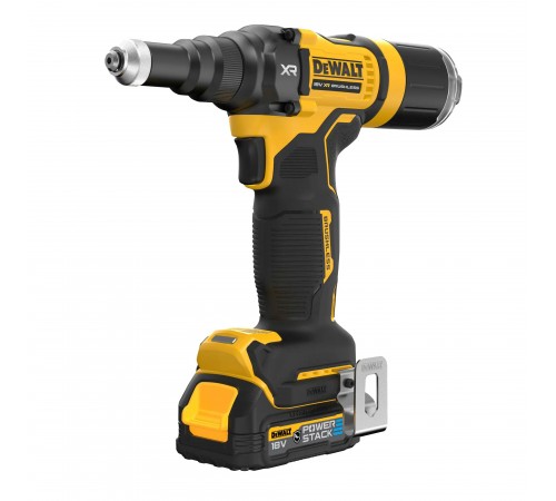 Заклепочник акумуляторний безщітковий DeWALT DCF403E1GT