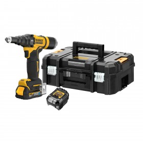 Заклепочник акумуляторний безщітковий DeWALT DCF403E1GT