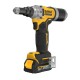 Заклёпочник аккумуляторный бесщёточный DeWALT DCF414E2GT