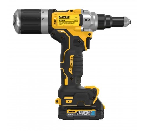 Заклепочник акумуляторний безщітковий DeWALT DCF414E2GT