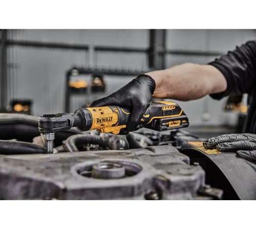 Гайковерт кутовий - тріскач акумуляторний безщітковий DeWALT DCF512D1G