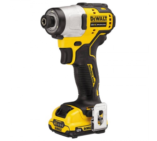 Шуруповёрт аккумуляторный ударный бесщёточный DeWALT DCF801D2