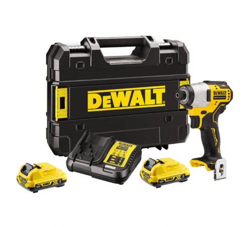 Шуруповёрт аккумуляторный ударный бесщёточный DeWALT DCF801D2