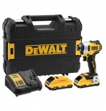 Шуруповерт акумуляторний ударний безщітковий DeWALT DCF809L2T