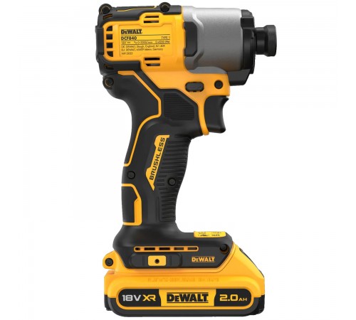 Шуруповерт ударный аккумуляторный бесщёточный DeWALT DCF840D2T