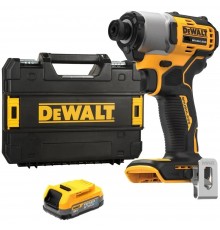 Шуруповерт ударний акумуляторний безщітковий DeWALT DCF840E1T