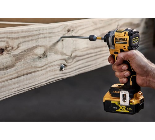 Шуруповерт акумуляторний ударний безщітковий DeWALT DCF850P2T