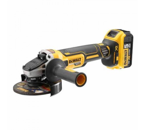 Акумуляторна кутова шліфувальна машина (болгарка) DeWALT DCG405P2