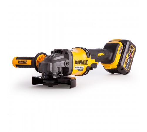 Кутова шліфувальна машина-болгарка акумуляторна XR FLEXVOLT DeWALT DCG414T2