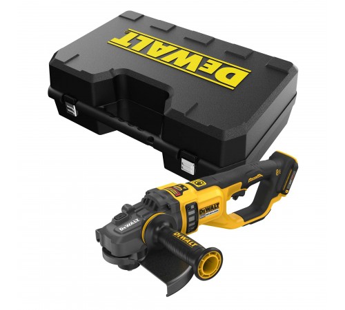 Акумуляторна кутова шліфувальна машина (болгарка) безщіткова DeWALT DCG460NK