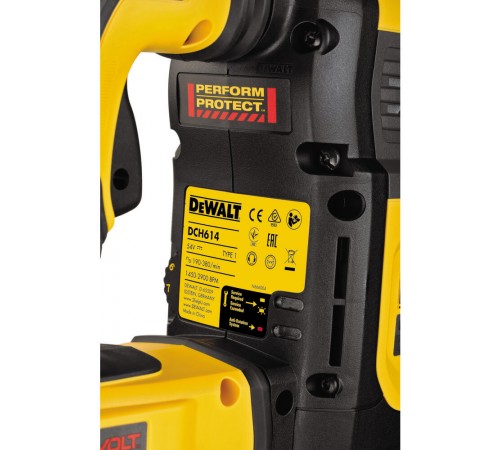 Акумуляторний безщітковий перфоратор SDS-Plus DeWALT DCH614N