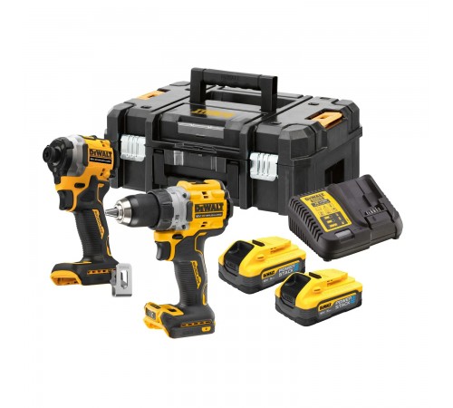 Набір із двох інструментів із безщітковим двигуном DeWALT DCK2051E2T