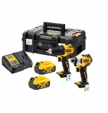 Набір з двох безщіткових інструментів DeWALT DCK2061P2T