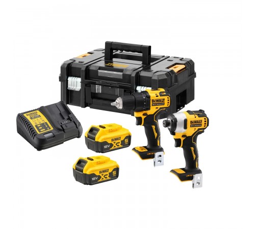 Набір з двох безщіткових інструментів DeWALT DCK2061P2T