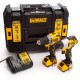 Набір із двох акумуляторних безщіткових інструментів DeWALT DCK2110L2T