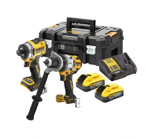 Набір з двох безщіткових інструментів DeWALT DCK2200H2T