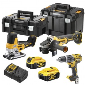 Набір із трьох інструментів безщіткових DeWALT DCK329P2T