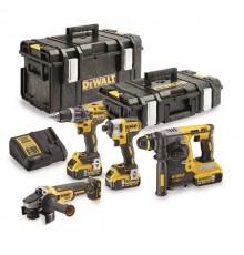 Набір із чотирьох безщіткових інструментів DeWALT DCK422P3