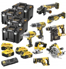 Набір з восьми безщіткових інструментів DeWALT DCK865P4T