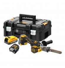 Напильник стрічковий акумуляторний безщітковий DeWALT DCM200E2T