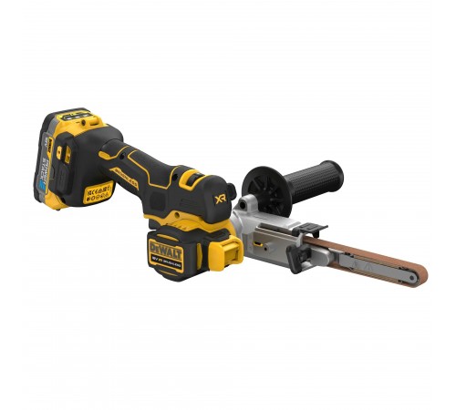 Напильник стрічковий акумуляторний безщітковий DeWALT DCM200E2T